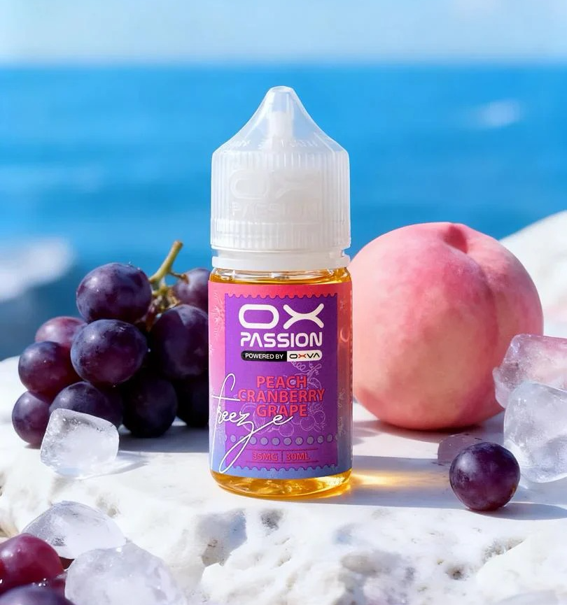 Ox Passion Freeze Flavor Peach Cranberry Grape 30ml best price
