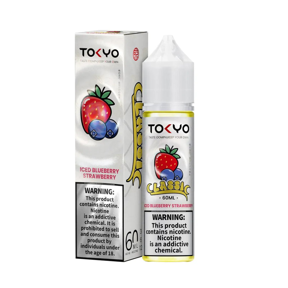 Tokyo Classic Blueberry Strawberry E-Liquid 60ml