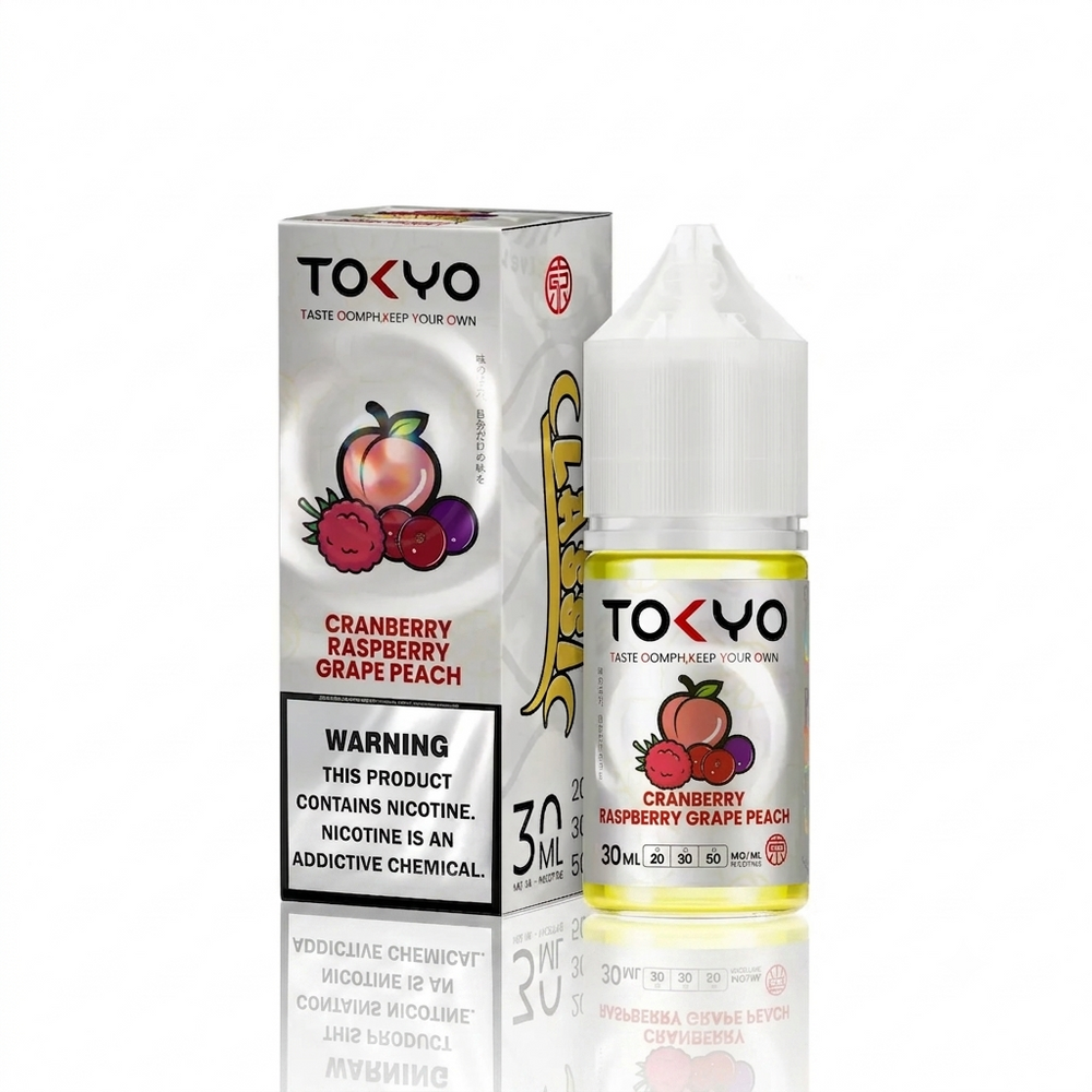 Tokyo Classic Cranberry Raspberry Grape Peach E-Liquid 30ml