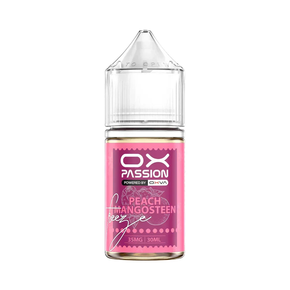Ox Passion Freeze Flavor Peach Mangosteen 30ml best price