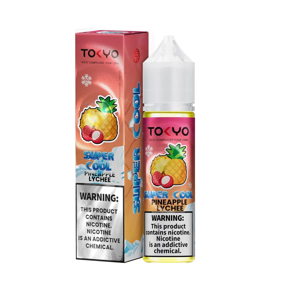 Tokyo Super Cool Pineapple Lychee E-Liquid 60ml
