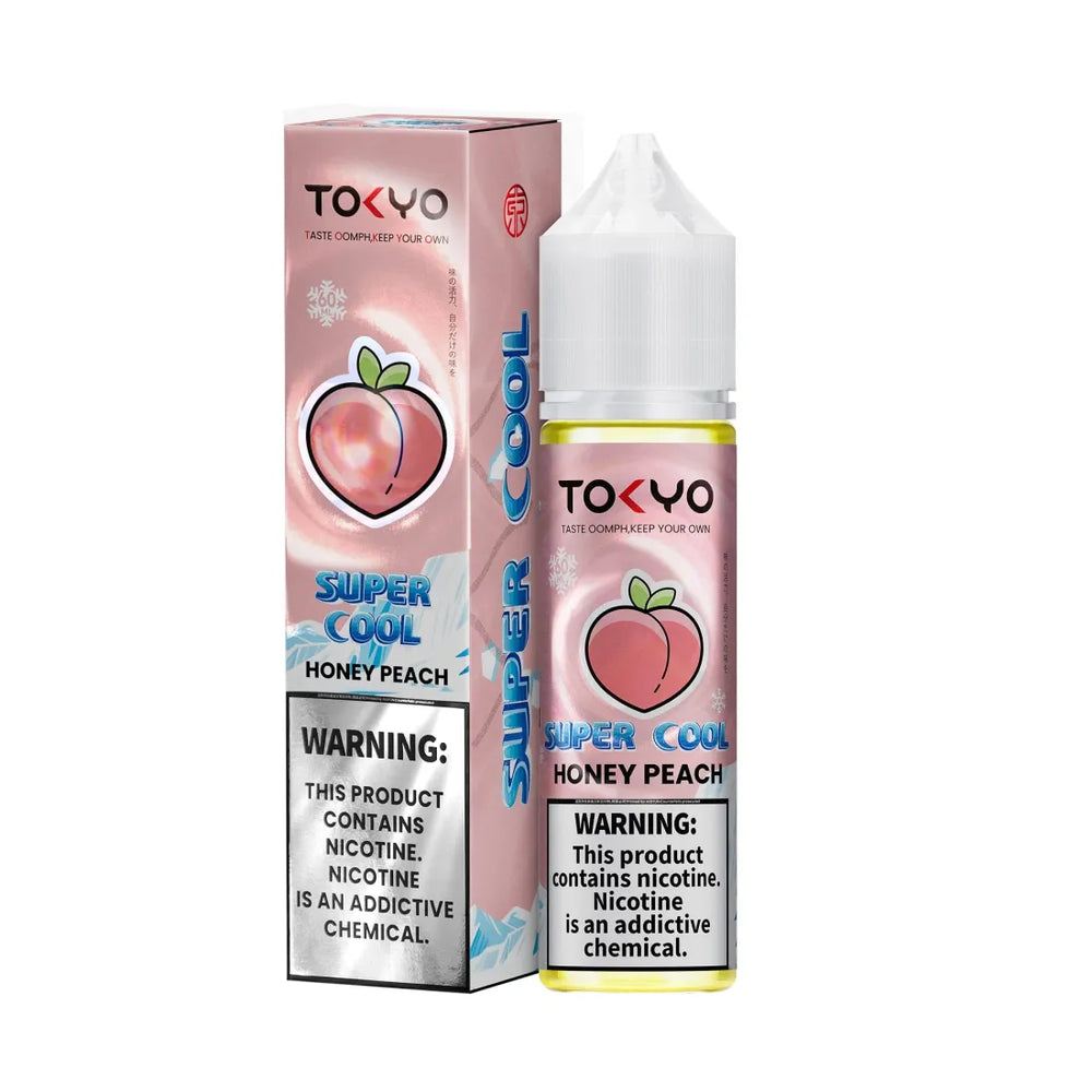 Tokyo Super Cool Honey Peach E-Liquid 60ml