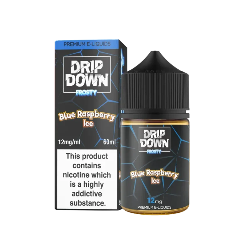 Drip Down Frosty Blue Raspberry Ice 60ml Best Price In Pakistan