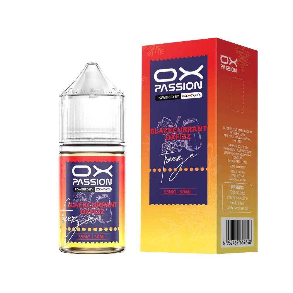 Ox Passion Freeze Flavor Black Currant Oxfixx 30ml best price