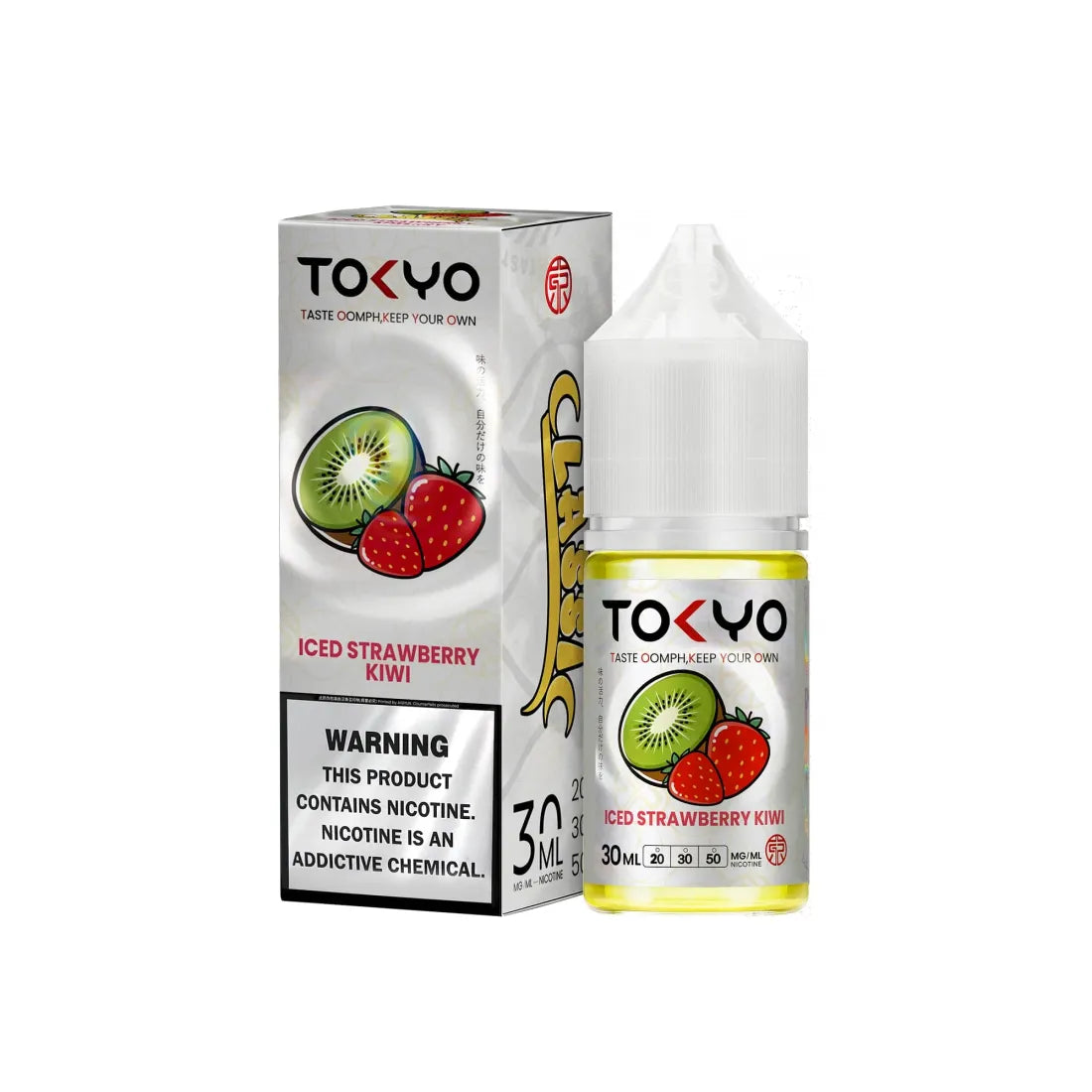 Tokyo Classic Strawberry Kiwi E-Liquid 30ml