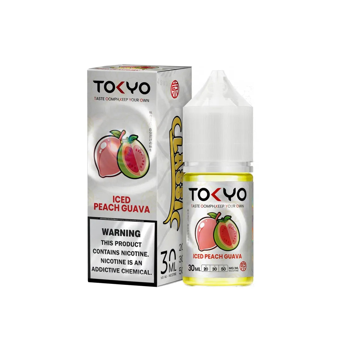 Tokyo Classic Guava Peach E-Liquid 30ml