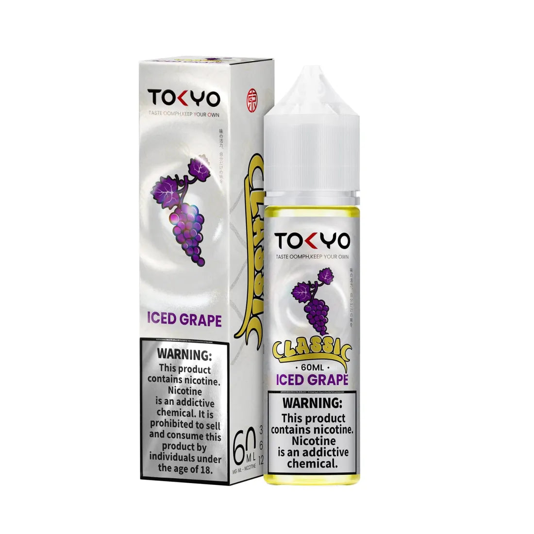 Tokyo Classic Grape E-Liquid 60ml