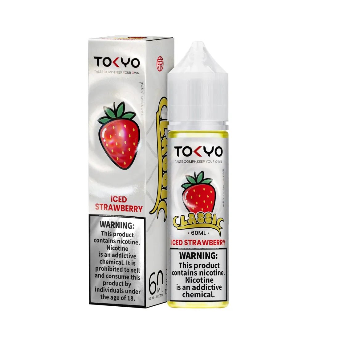 Tokyo Classic Strawberry E-Liquid 60ml