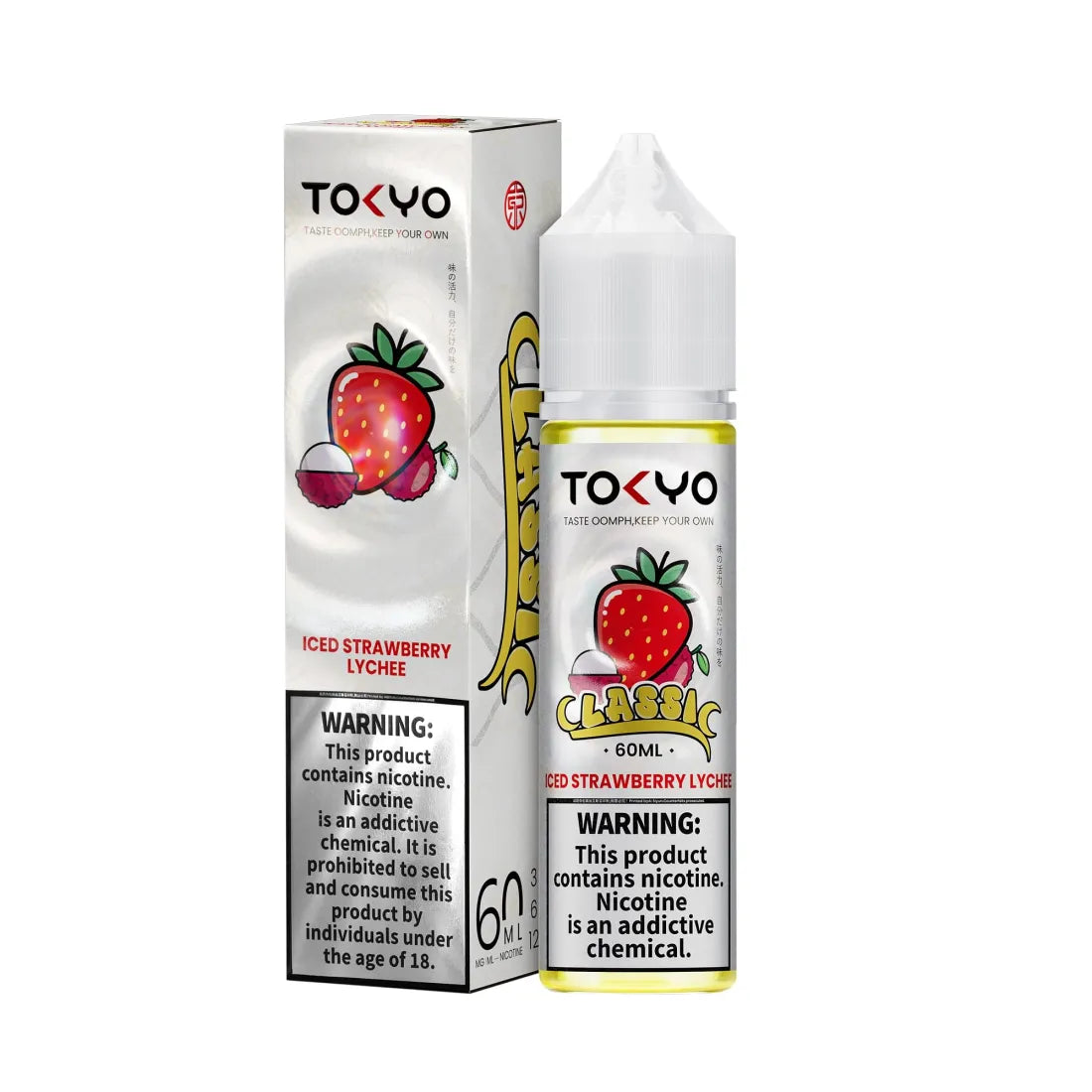 Tokyo Classic Strawberry Lychee E-Liquid 60ml