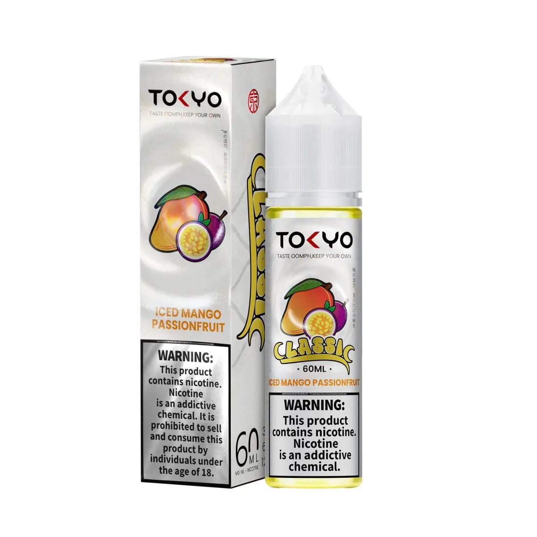 Tokyo Classic Mango Passion Fruit E-Liquid 60ml
