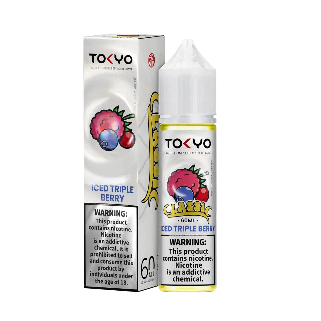 Tokyo Classic Triple Berry E-Liquid 60ml