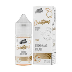 Drip Down Creations Cookies and Cream E-Liquid 30ml (35mg)
