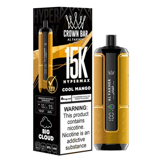 Al Fakher Crown Bar 15000 Puffs Disposable Vape