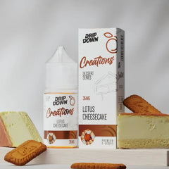 Drip Down Creations Lotus Cheesecake E-Liquid 30ml (35mg)