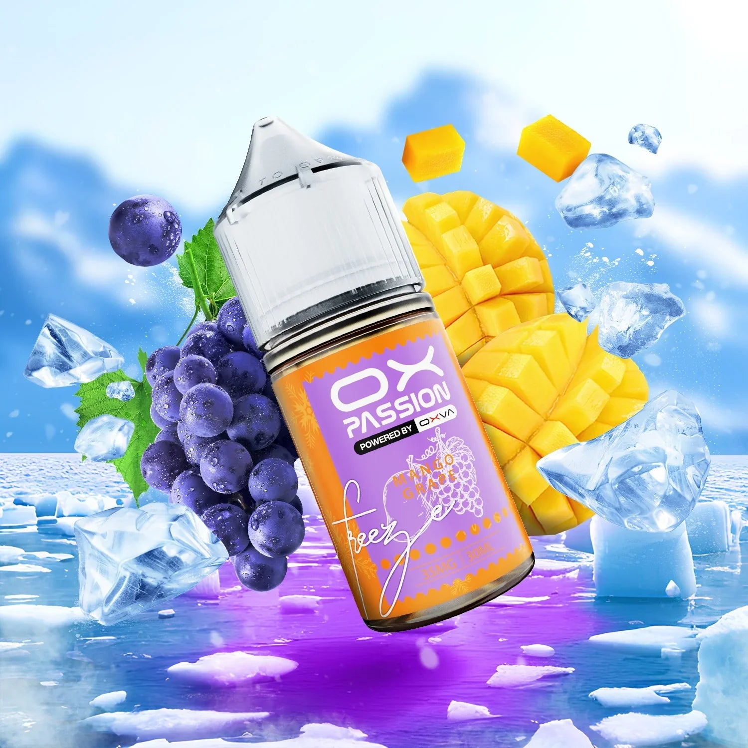 Ox Passion Freeze Flavor Mango Grape 30ml