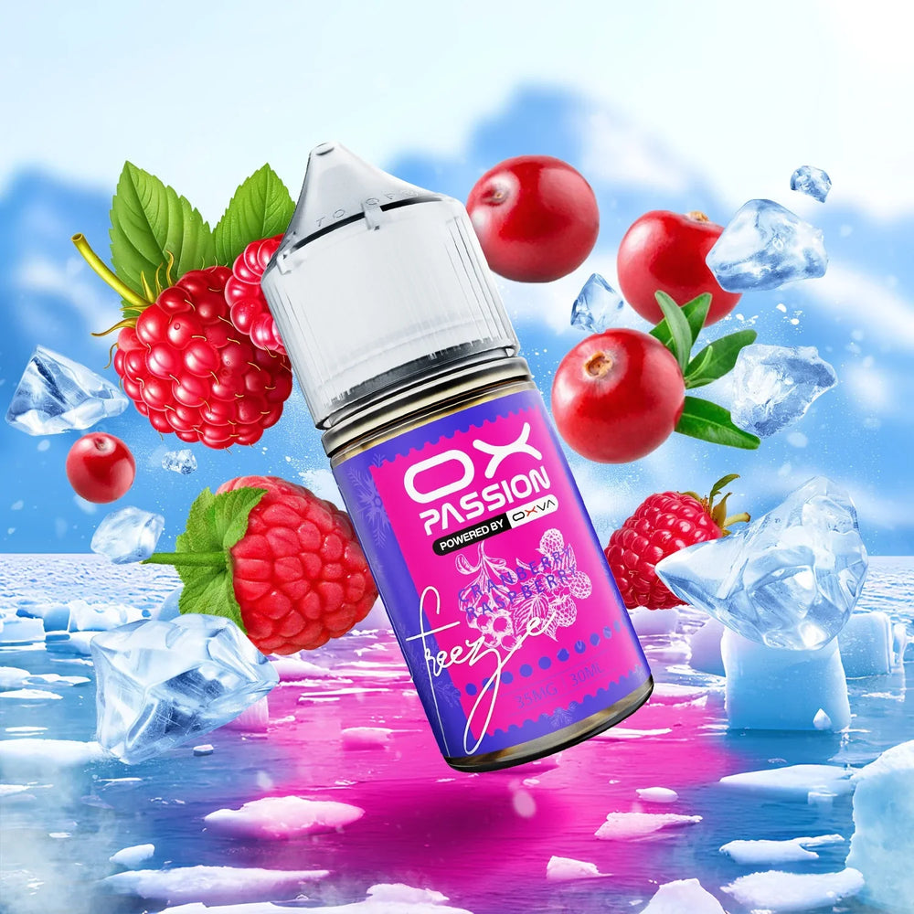 Ox Passion Freeze Flavor Cranberry Raspberry 30ml best price