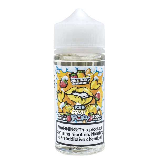 Iced Fruit Pop Juicy Mango Strawberry 100ml Best Price In pakistan