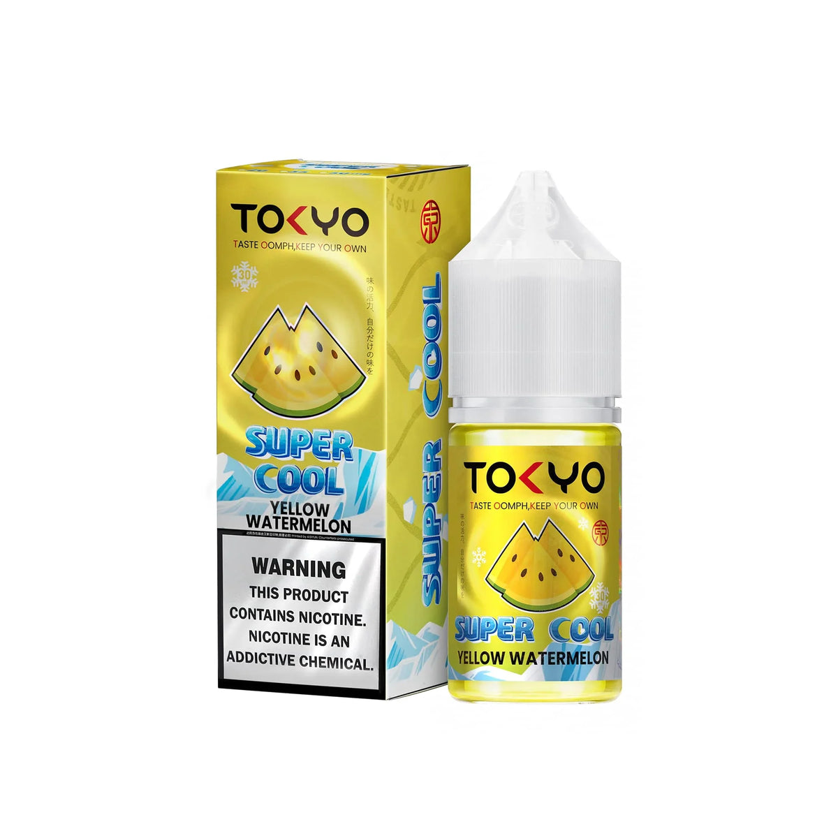 Tokyo Super Cool Yellow Watermelon E-Liquid 30ml