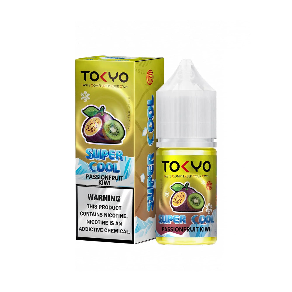 Tokyo Super Cool Passion Fruit Kiwi E-Liquid 30ml