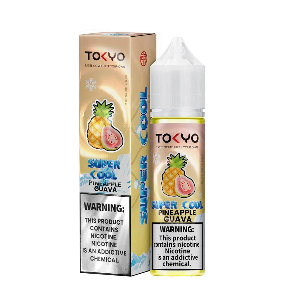 Tokyo Super Cool Pineapple Guava E-Liquid 60ml