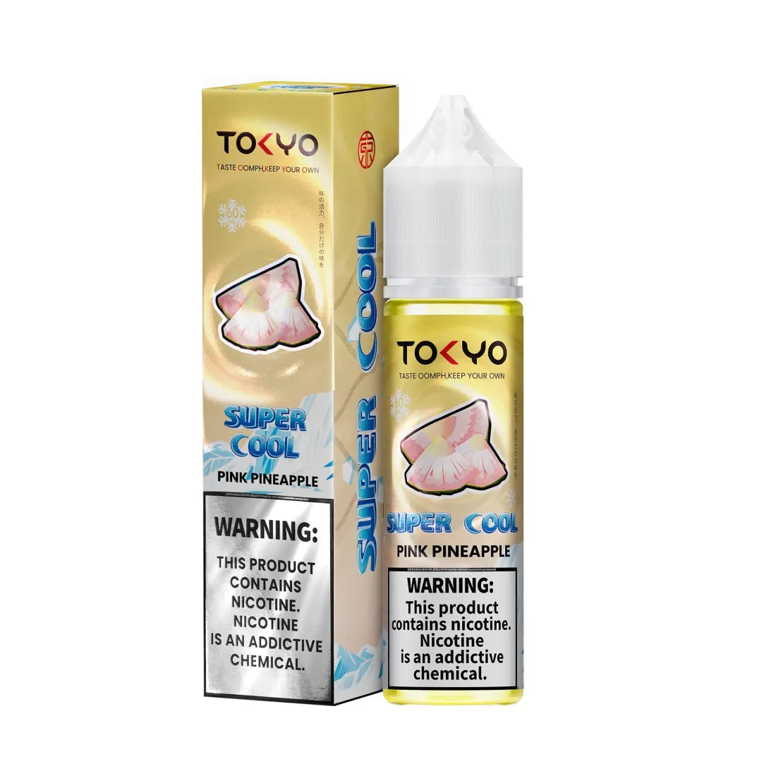 Tokyo Super Cool Pink Pineapple E-Liquid 60ml