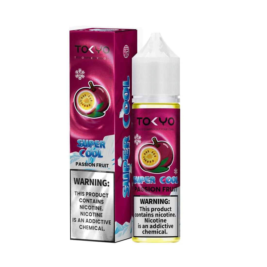 Tokyo Super Cool Passion Fruit E-Liquid 60ml