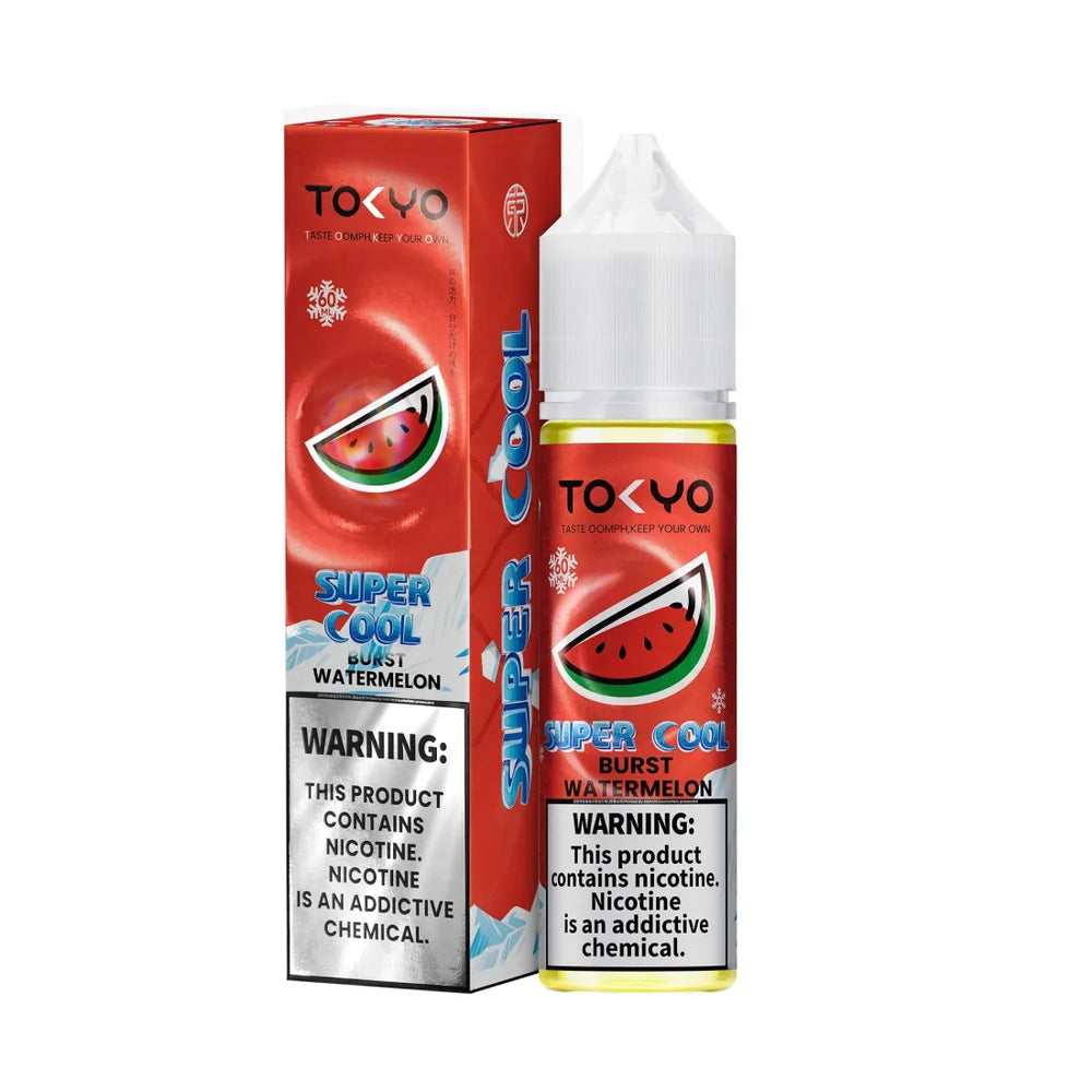 Tokyo Super Cool Burst Watermelon E-Liquid 60ml