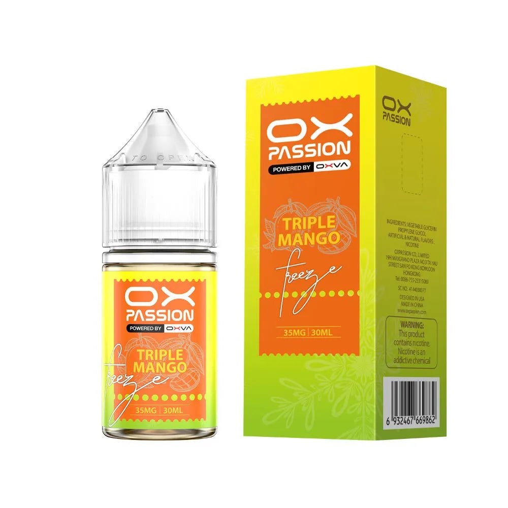 Ox Passion Freeze Flavor Triple Mango 30ml best price