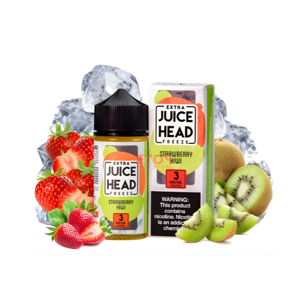 Juice Head Strawberry Kiwi Extra Freeze 100ml Best Price In Pakistan