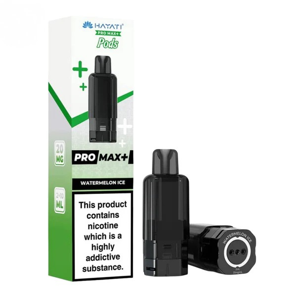 Hayati Replacement Pods, Prefilled & Refillable, 20mg Nic Salt