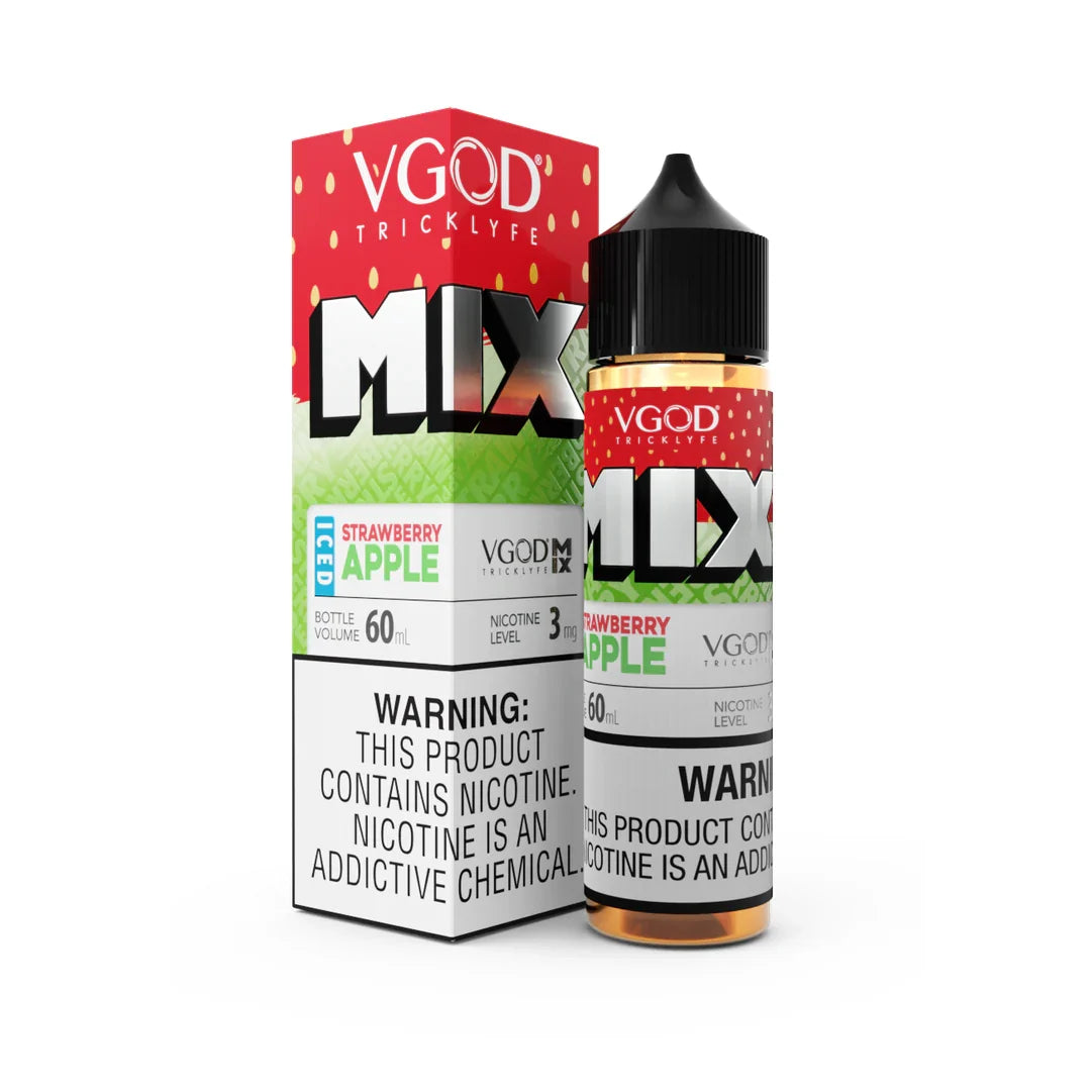 VGOD Iced Strawberry Apple Freebase E-Liquid 60ml