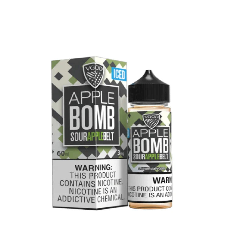 Vgod Iced Apple Bomb 60ml Best Price In pakistan