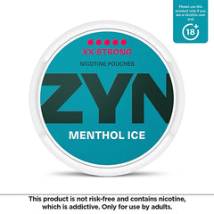 ZYN MENTHOL ICE XX STRONG