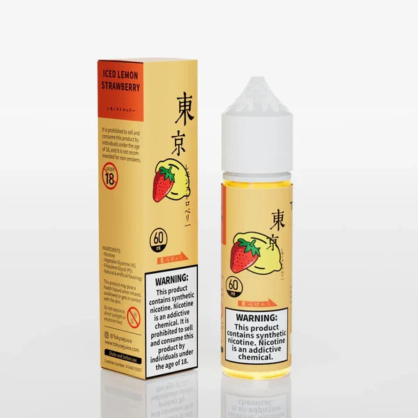 Tokyo Classic Lemon Strawberry E-Liquid 60ml
